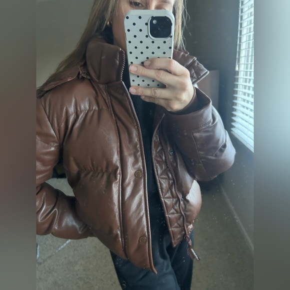 NWOT✨ Aritzia Superpuff Coffee Brown (XS) - Picture 1 of 12